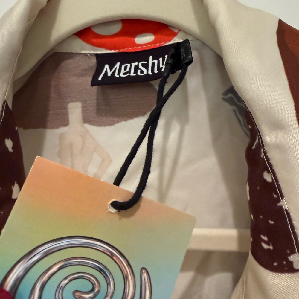 MERSHY Magic Mushroom Print Pajama Set NWT - Picture 11 of 16